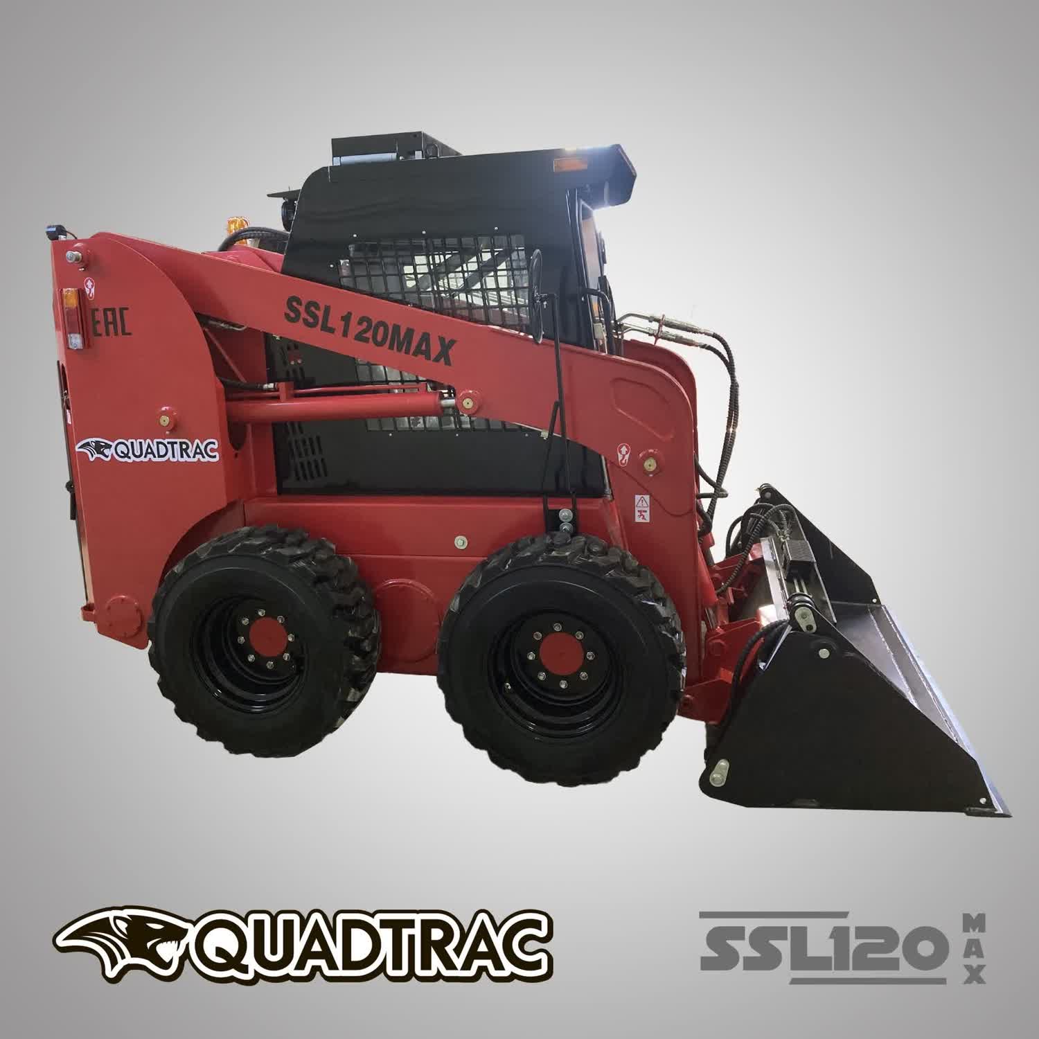 Погрузчик с бортовым поворотом QUADTRAC SSL120 MAX — изображение 10