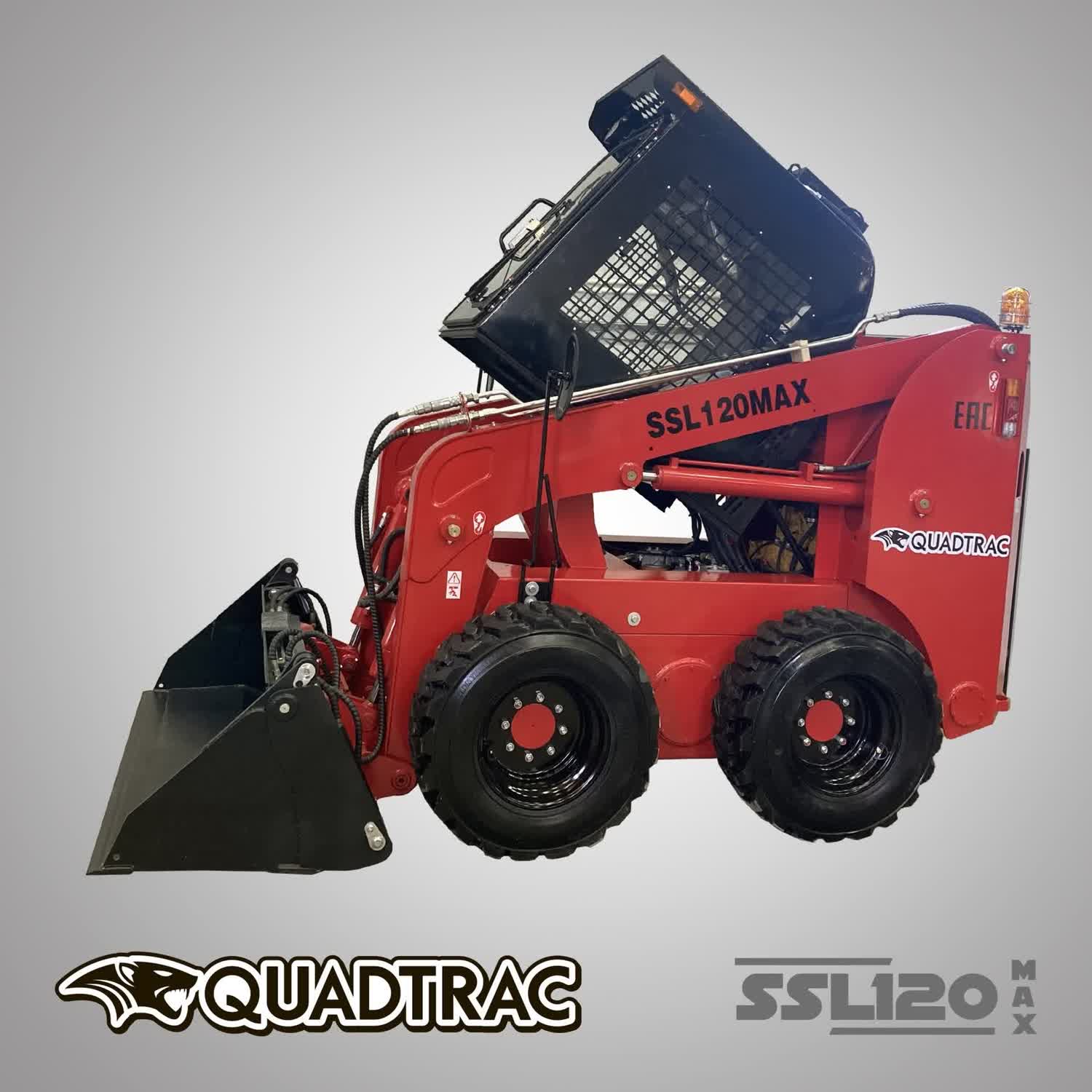 Погрузчик с бортовым поворотом QUADTRAC SSL120 MAX — изображение 8