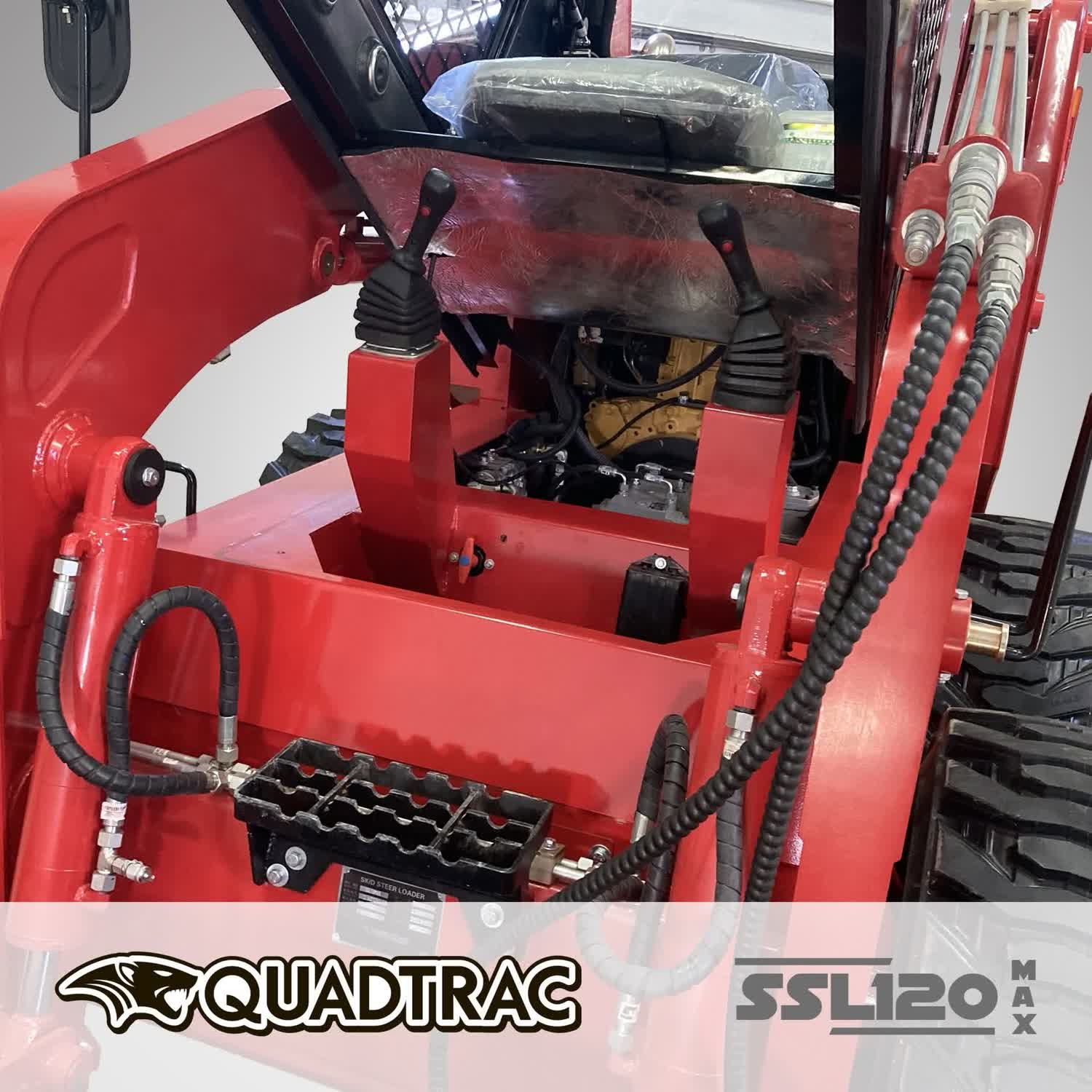 Погрузчик с бортовым поворотом QUADTRAC SSL120 MAX — изображение 7