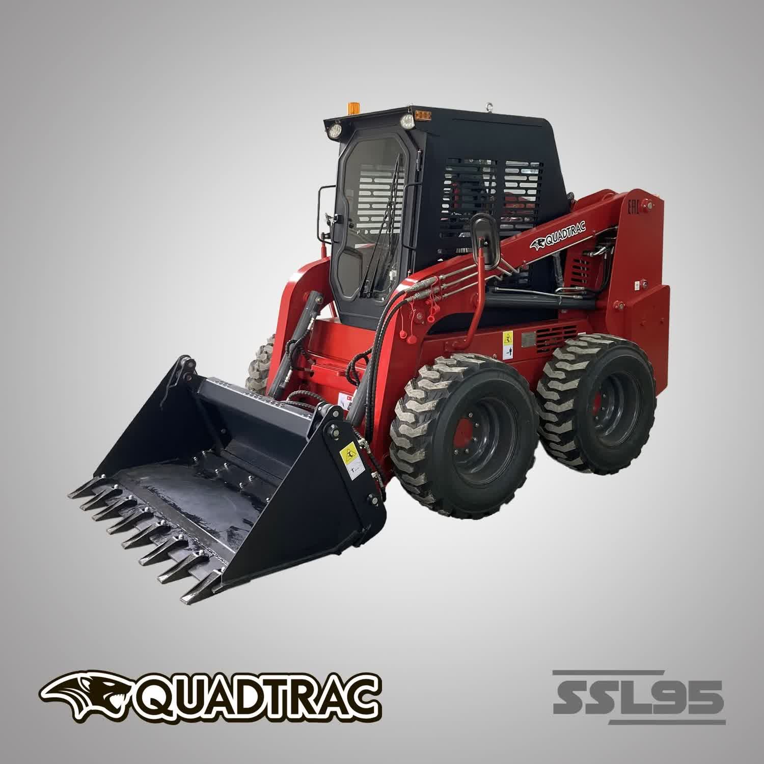 Погрузчик с бортовым поворотом QUADTRAC SSL95
