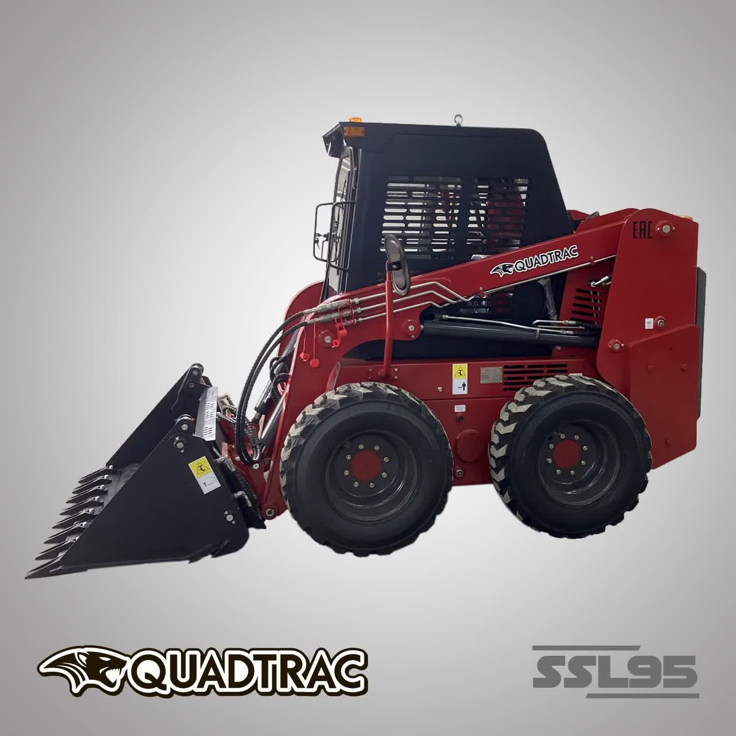 Погрузчик с бортовым поворотом QUADTRAC SSL95 — изображение 3