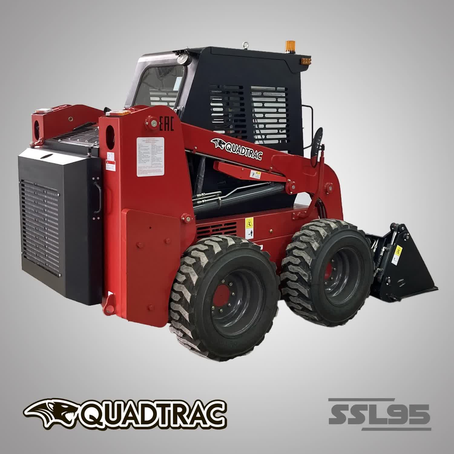 Погрузчик с бортовым поворотом QUADTRAC SSL95 — изображение 6