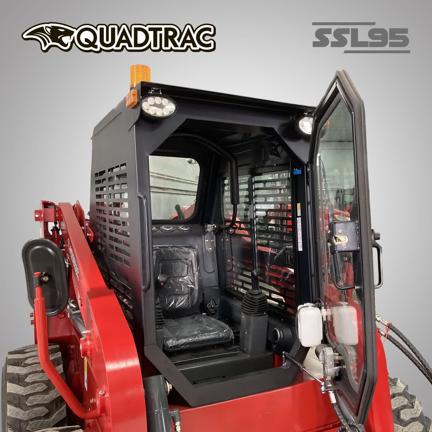 Погрузчик с бортовым поворотом QUADTRAC SSL95 — изображение 4