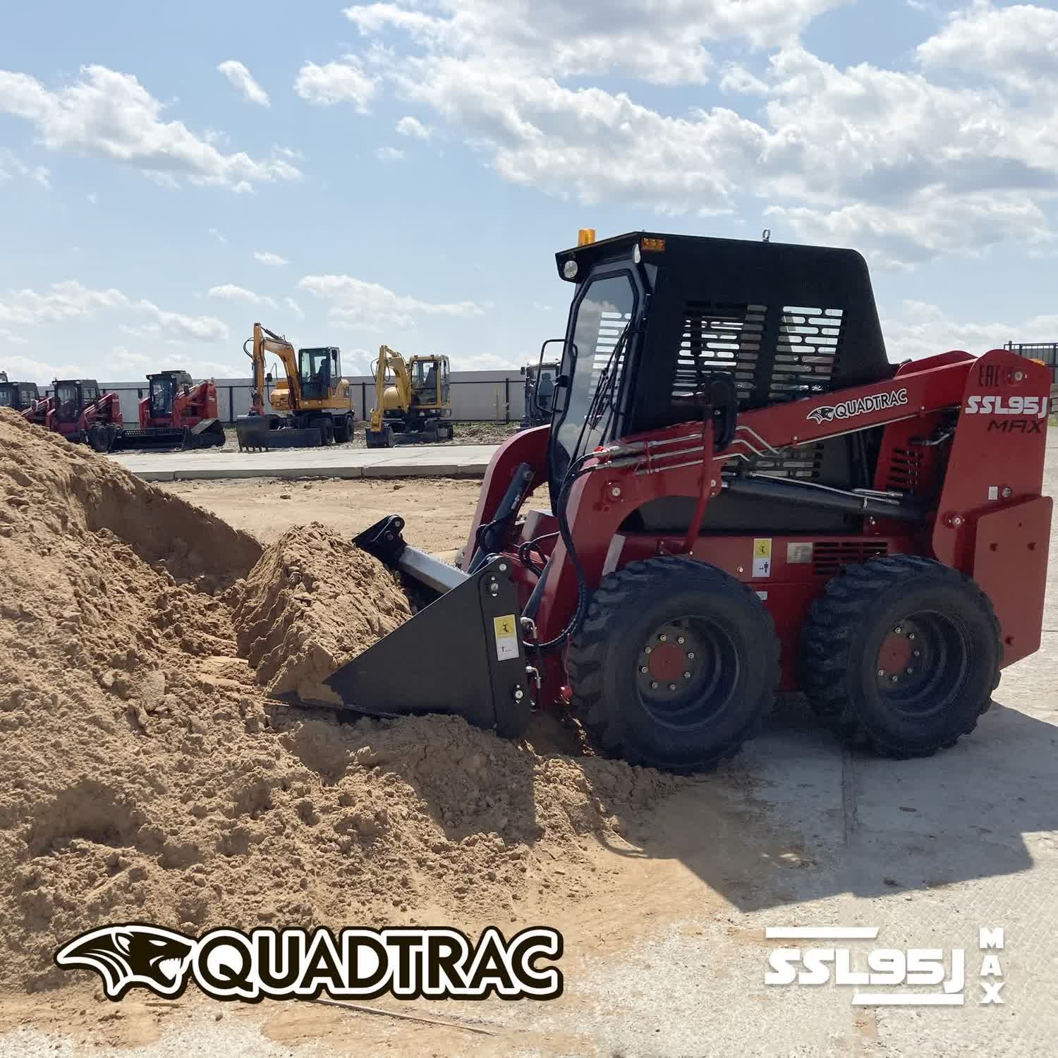 Погрузчик с бортовым поворотом QUADTRAC SSL95 — изображение 16