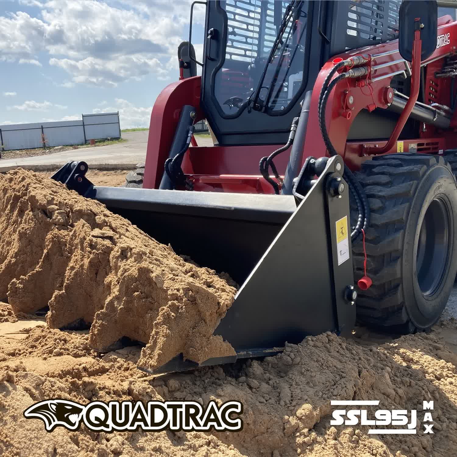 Погрузчик с бортовым поворотом QUADTRAC SSL95 — изображение 15