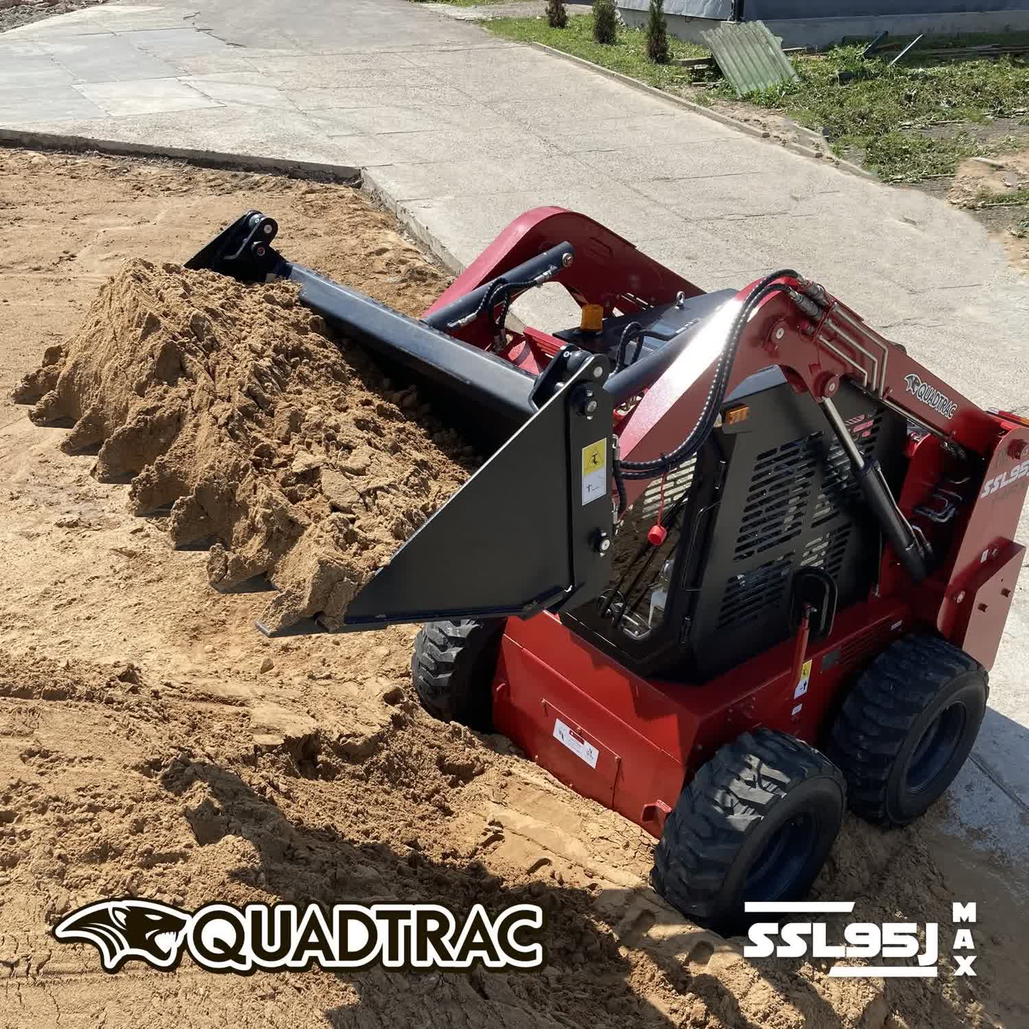 Погрузчик с бортовым поворотом QUADTRAC SSL95 — изображение 14