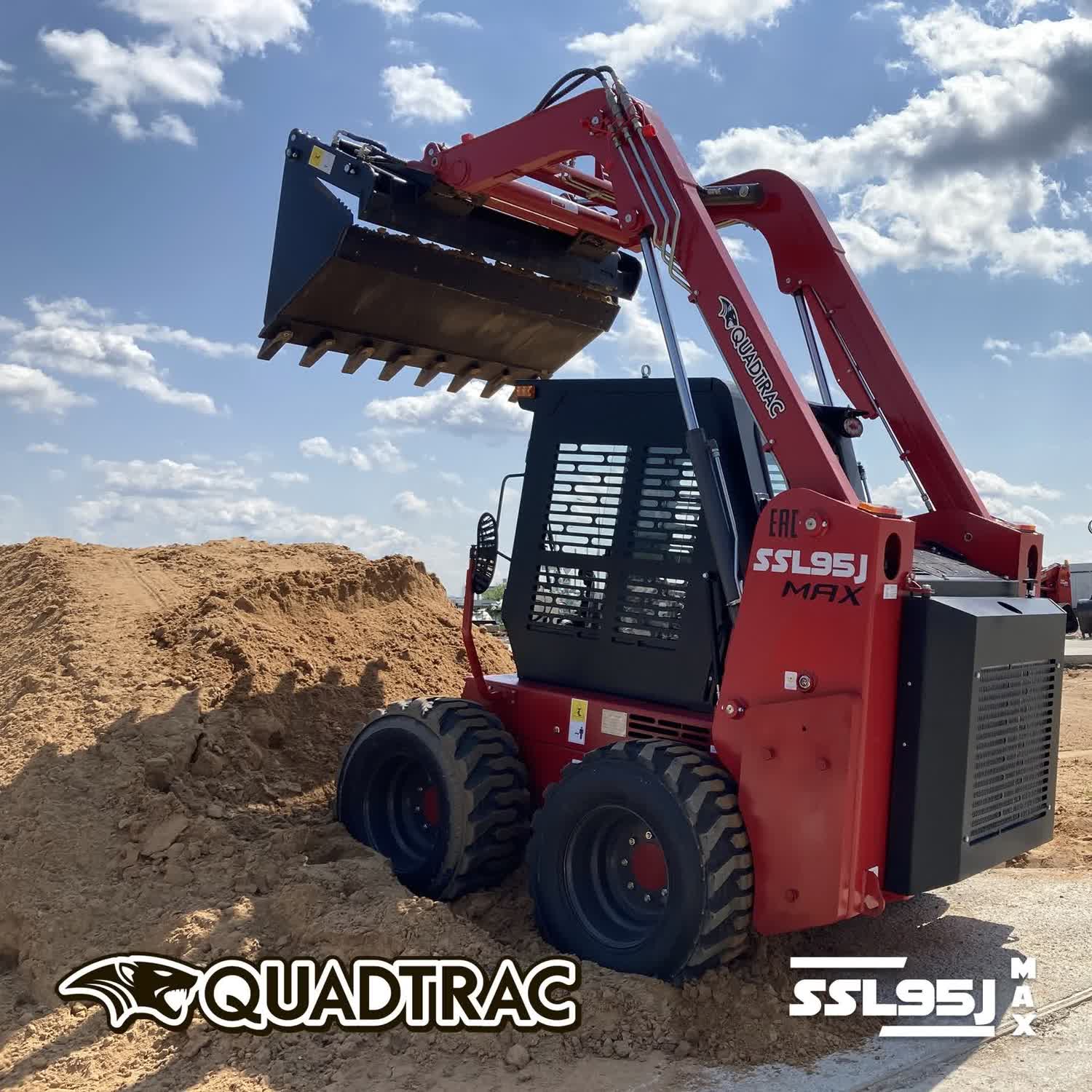 Погрузчик с бортовым поворотом QUADTRAC SSL95 — изображение 13