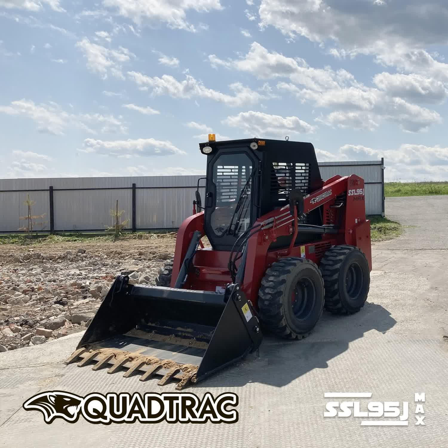 Погрузчик с бортовым поворотом QUADTRAC SSL95 — изображение 12