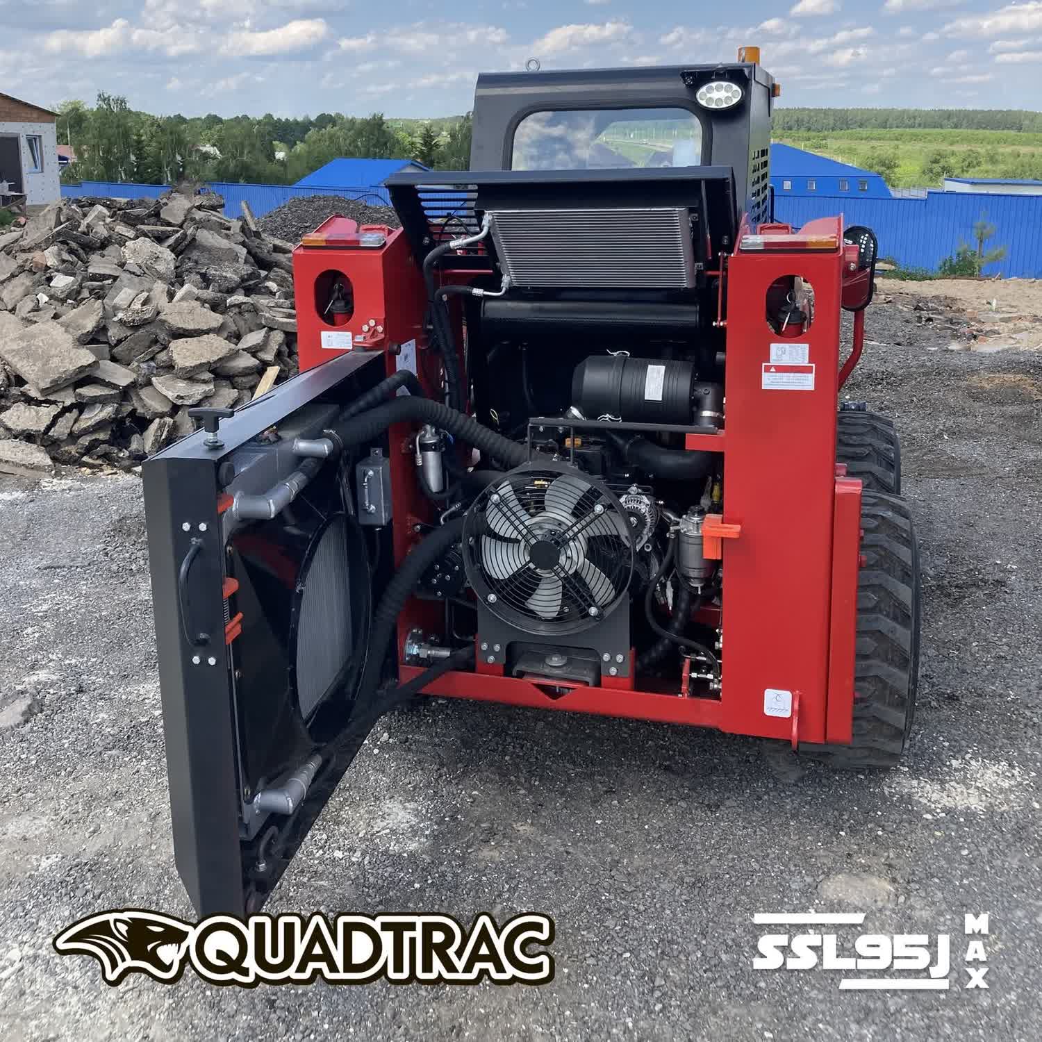 Погрузчик с бортовым поворотом QUADTRAC SSL95 — изображение 11