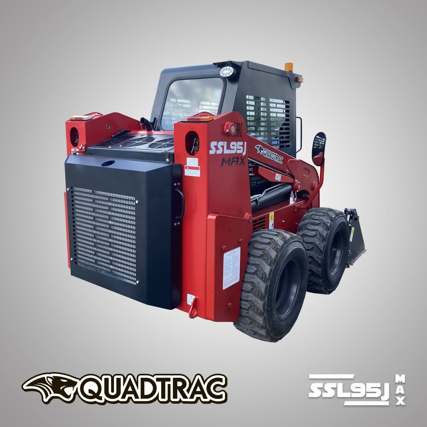 Погрузчик с бортовым поворотом QUADTRAC SSL95 — изображение 8