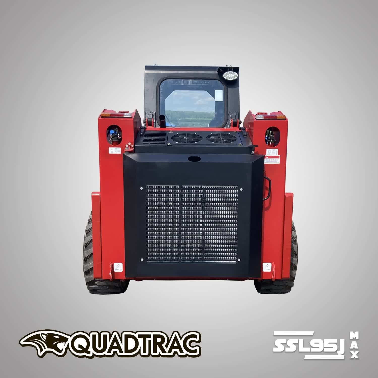 Погрузчик с бортовым поворотом QUADTRAC SSL95 — изображение 7